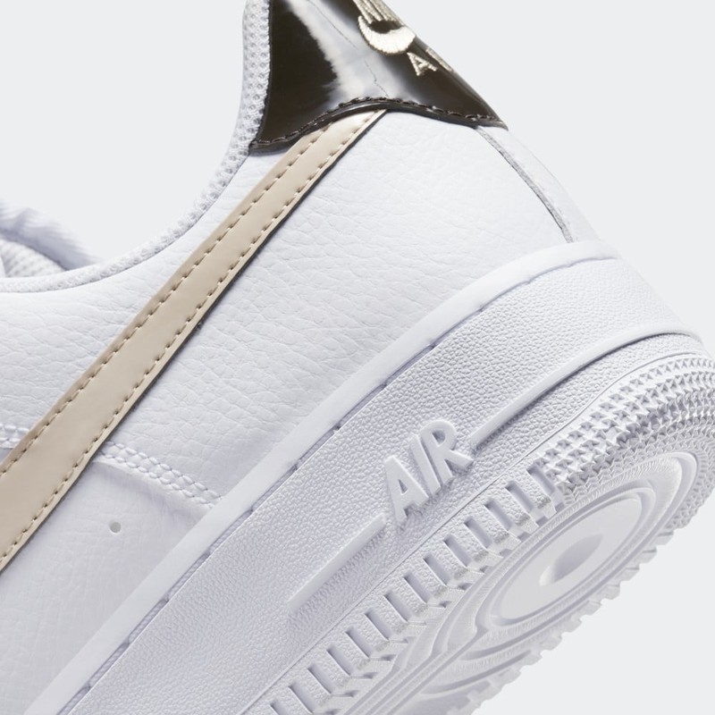 Nike air force 1 on sale '07 sneakers in white patent